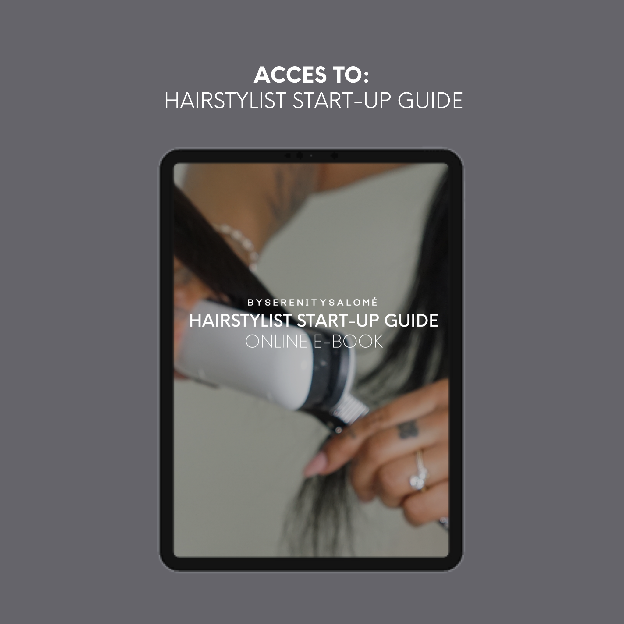 HAIRSTYLIST START UP GUIDE | E-BOOK